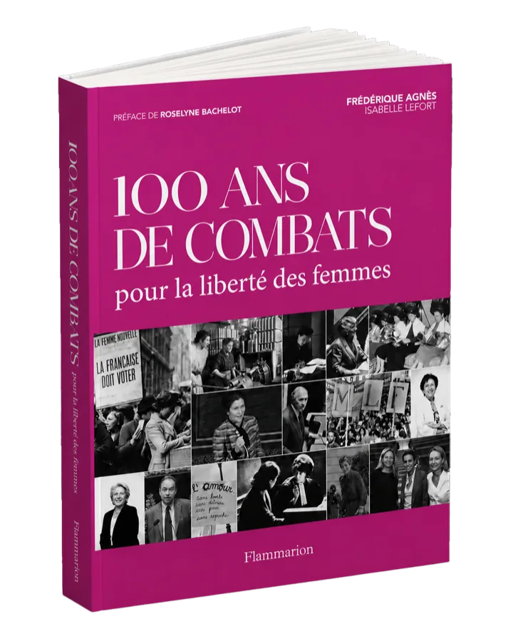 Couverture du livre « 100 ans de combats pour la liberté des femmes »
